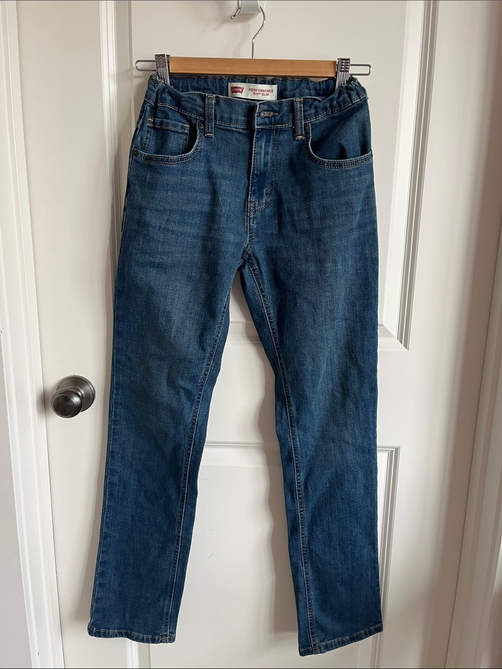 Levi's Kid’s Dark Blue Straight-Leg Jeans